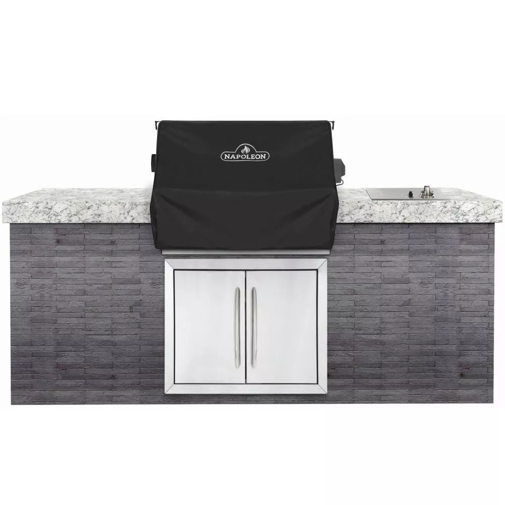Abdeckhaube, Grillabdeckung Napoleon BIPRO 500 Einbau 3 Abdeckhaube, Grillabdeckung Napoleon BIPRO 500 Einbau