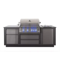 Outdoorküche Napoleon OASIS Compact 105 Mit BIG32-1 Und Einbau Sizzle Zone | Ausstellungsstück -Online Camping Angebote napoleon einbau kueche sizzle zone seitenbrenner 3kw safety glow drehregler 1000 2 28670
