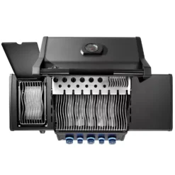 Gasgrill Napoleon Phantom Rogue PRO-S 425 RSIB, Mattschwarz -Online Camping Angebote napoleon rogue pro s 425 phantom abklappbarer seitentisch sizzle zone infrarot seitenbrenner heckbrenner led bedienleuchte accu probe 1000 4 24415