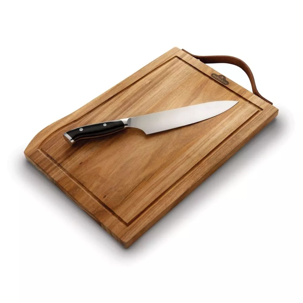 Napoleon Schneidebrett Inklusive PRO Chef Messer, President Edition 3 Napoleon Schneidebrett Inklusive PRO Chef Messer, President Edition