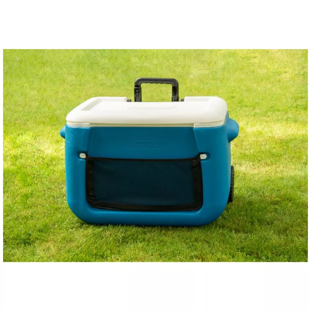 Passivkühlbox Coleman 50 QT Poly-lite Wheeled Mesh 5 Passivkühlbox Coleman 50 QT Poly-lite Wheeled Mesh – Bild 3