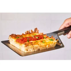 Ooni Pizza-Servierheber -Online Camping Angebote ooni zubehoer pizzaservierheber aus edelstahl einfache reinigung grosser kopf pizza servieren schneiden herausheben 1000 2 27393