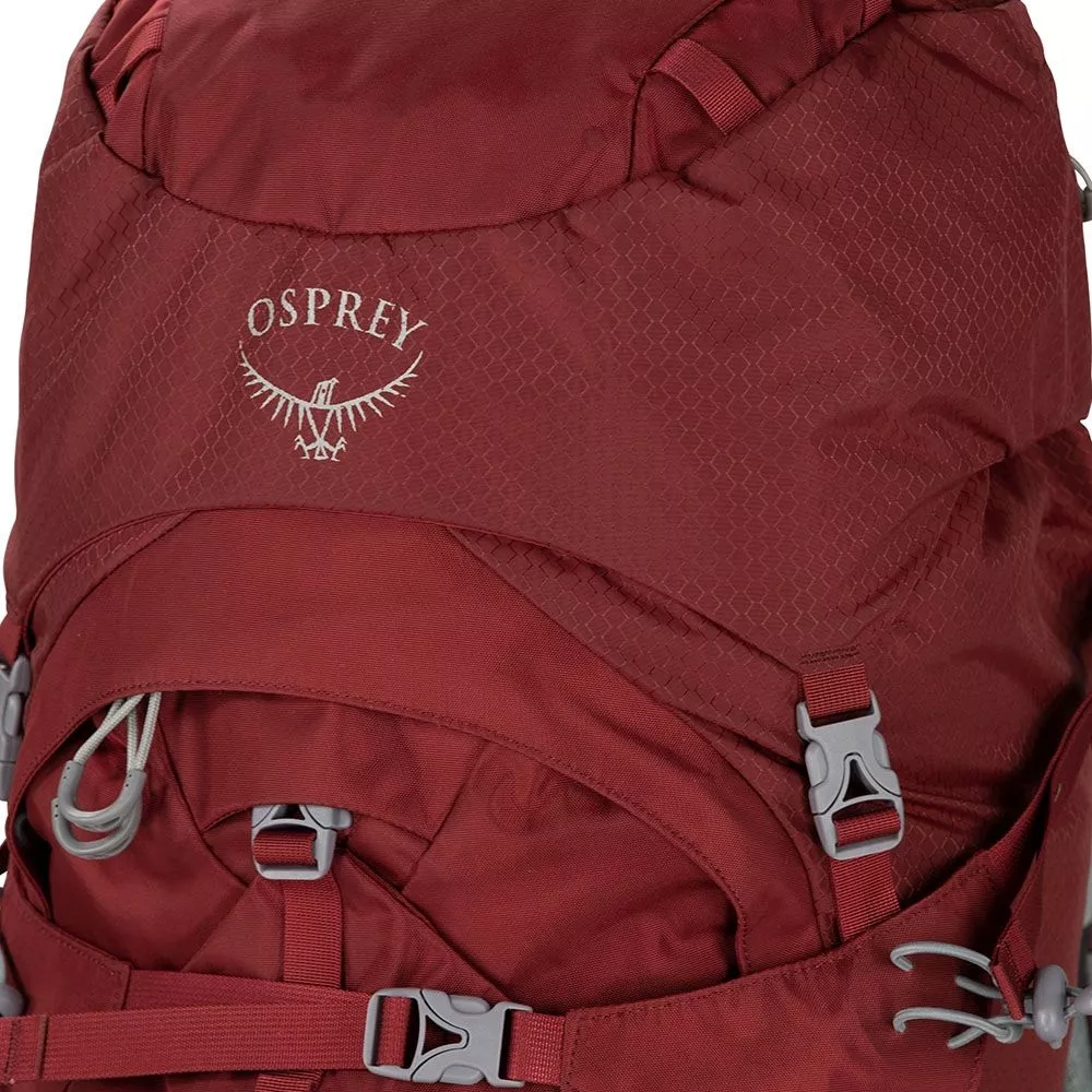 Trekkingrucksack Osprey Ariel 55 WXS/S, Claret Red 12 Trekkingrucksack Osprey Ariel 55 WXS/S, Claret Red – Bild 10