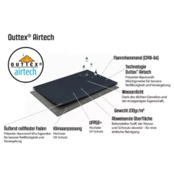 Sonnenschutz Outwell Louisiana Tarp TC -Online Camping Angebote outwell airtech polycotton mischgewebe material klimaanpassung reissfest 1000 5 27616