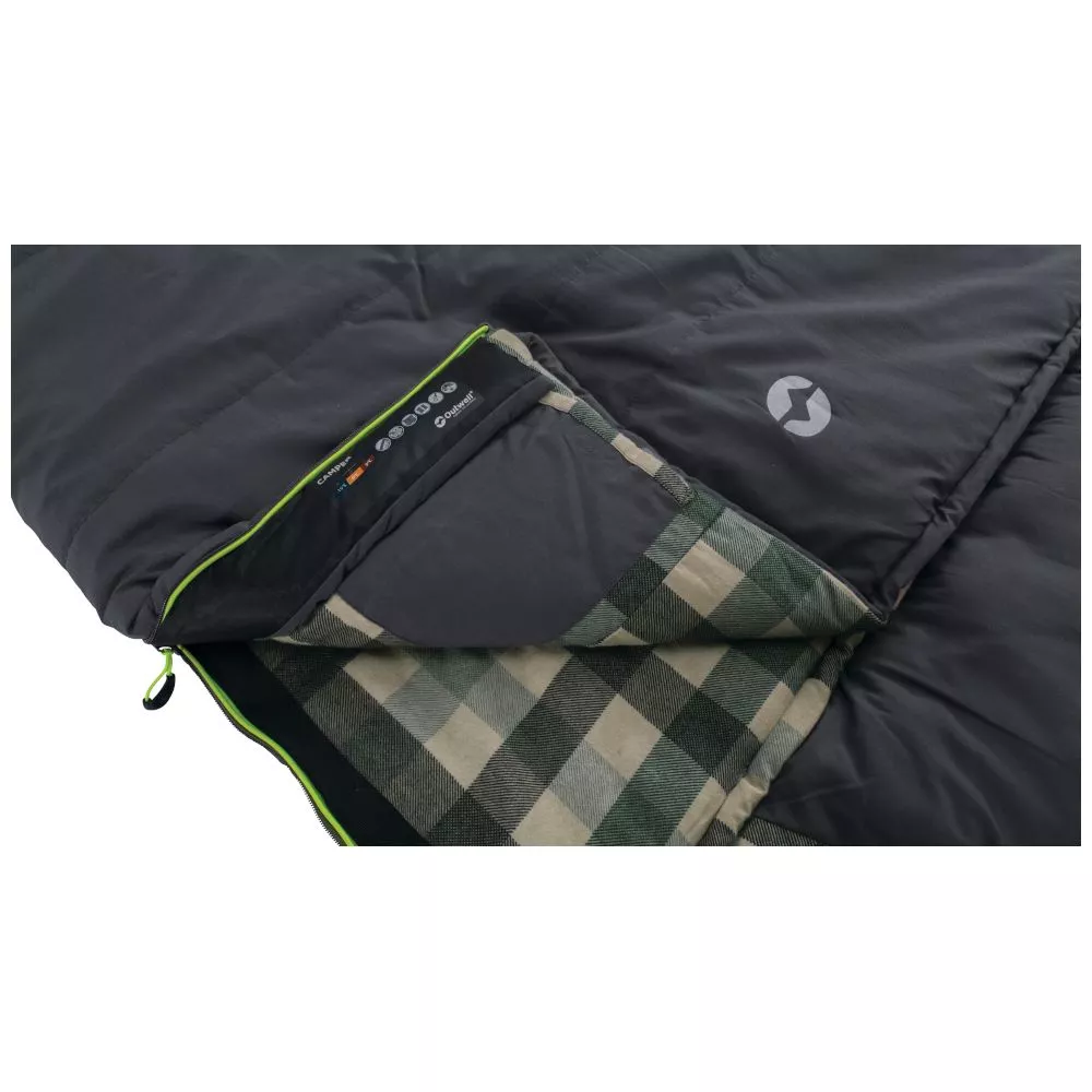 Deckenschlafsack Outwell Camper, Reissverschluss Links 10 Deckenschlafsack Outwell Camper, Reissverschluss Links – Bild 8