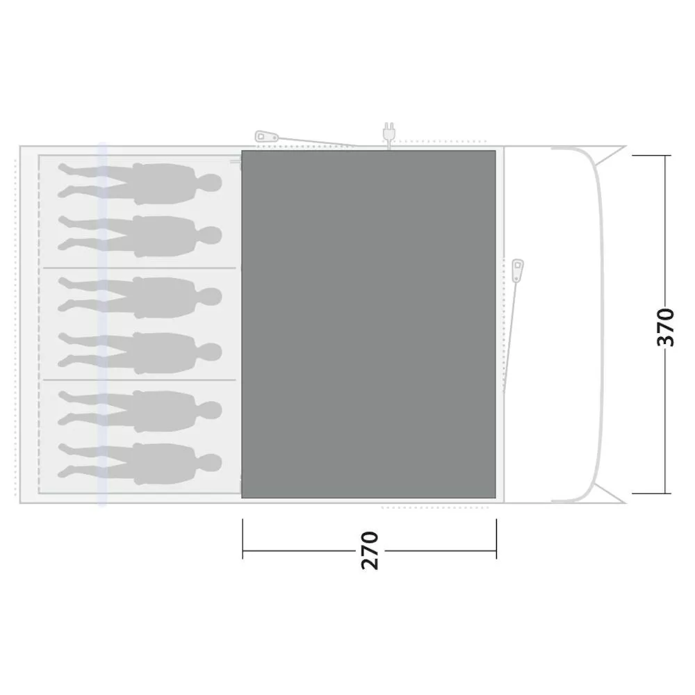 Teppich Outwell Cozy Carpet Denver 6 4 Teppich Outwell Cozy Carpet Denver 6 – Bild 2