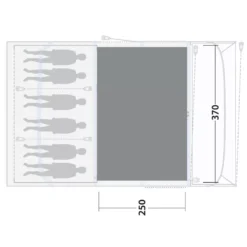 Teppich Outwell Cozy Carpet Florida / Alabama 6 Air 11 Teppich Outwell Cozy Carpet Florida / Alabama 6 Air -Online Camping Angebote outwell cozy teppich florida alabama 6 air skizze groessenangaben masse familienzelt carpet 1000 1 27530