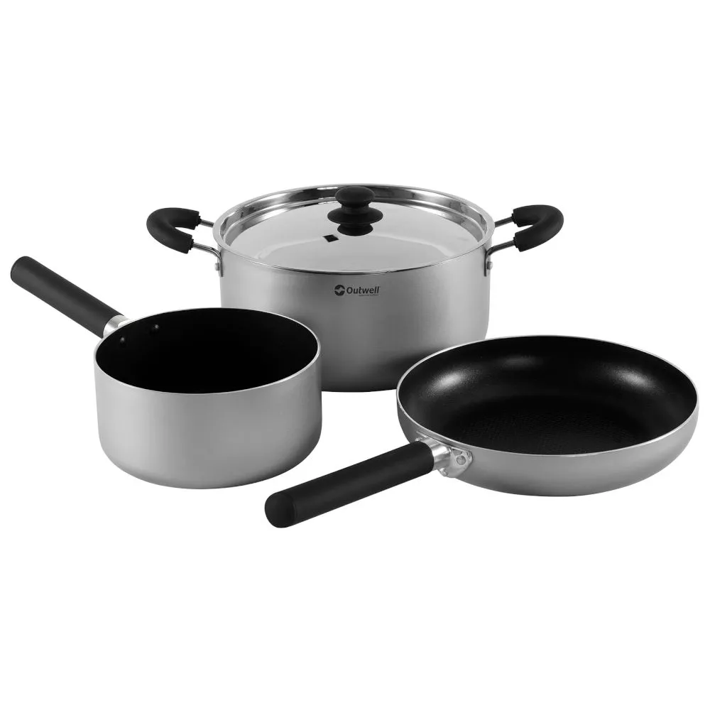 Camping-Kochset Outwell Feast Keramisches Topfset L 3 Camping-Kochset Outwell Feast Keramisches Topfset L