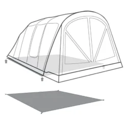 Unterlage Outwell Footprint Florida / Alabama 6 Air -Online Camping Angebote outwell florida und alabama 6 air footprint skizze unterlage familien campingzelt 2 27538