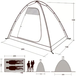 Schlafkabine Outwell Freistehendes Innerzelt -Online Camping Angebote outwell free standing inner groessenangaben masse innenzelt schlafkabine 800 1 23272