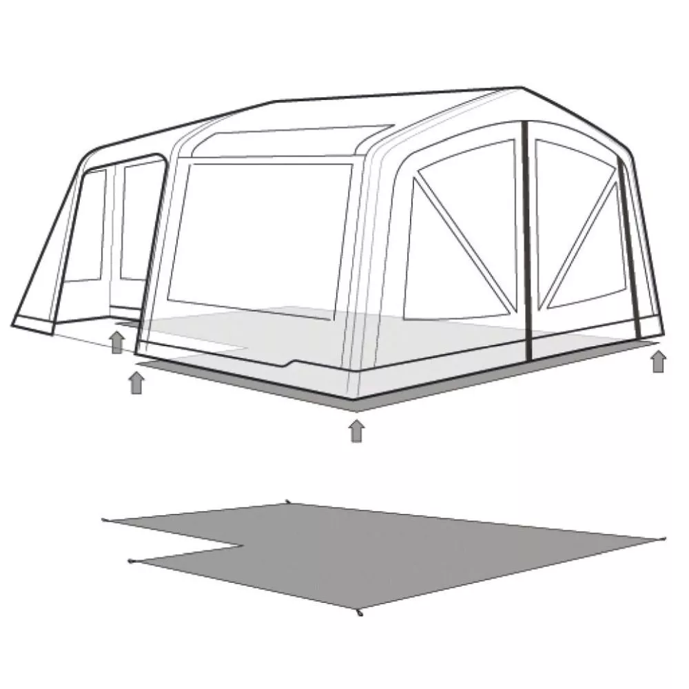 Unterlage Outwell Footprint Maryland / Virginia 5 Air 5 Unterlage Outwell Footprint Maryland / Virginia 5 Air – Bild 3