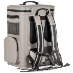 Petromax Kühlrucksack, 17 Liter, Sand -Online Camping Angebote petromax 17liter kuehlrucksack tragekomfort rueckenpolsterung brustgurt schultergurte camping sandfarbige tasche 1000 2 27980