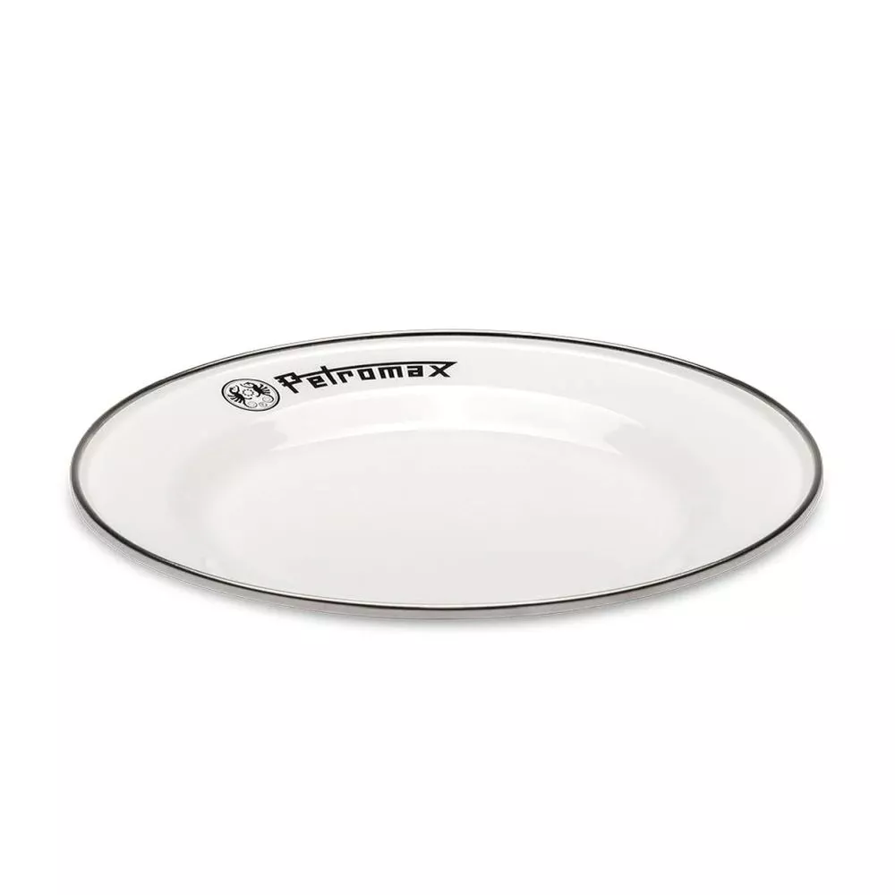 Petromax Emaille-Teller, Weiss, 2 Stück, Ø 26 Cm 3 Petromax Emaille-Teller, Weiss, 2 Stück, Ø 26 Cm