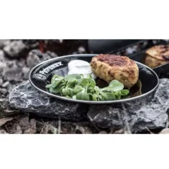 Petromax Emaille-Teller, Schwarz, 2 Stück, Ø 22 Cm -Online Camping Angebote petromax emaille teller schwarz edelstahlrand hitzebestaendig 1000 2 28003