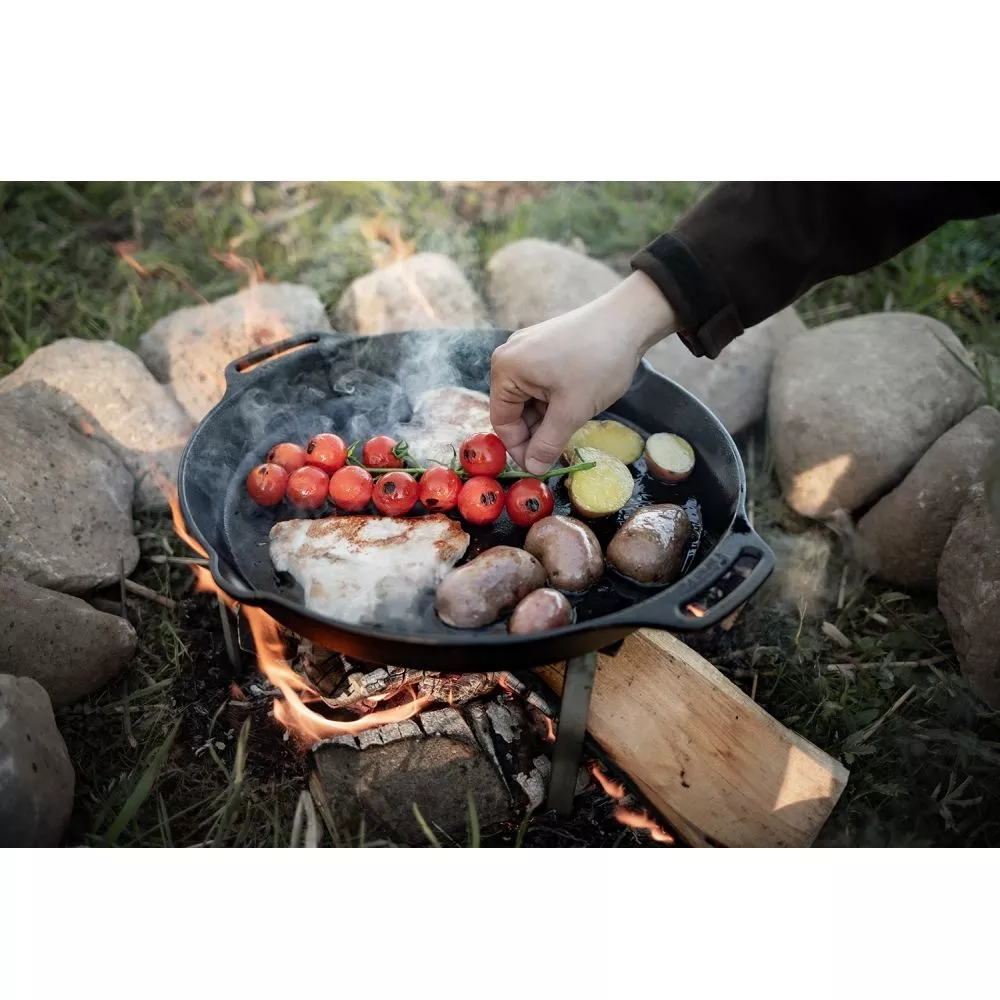 Petromax Gusseisenpfanne Mit Henkel Feuerpfanne Fp30h-t , Ø 30 Cm 6 Petromax Gusseisenpfanne Mit Henkel Feuerpfanne Fp30h-t , Ø 30 Cm – Bild 4