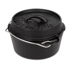 Dutch Oven Petromax Ft1-t, Gusseisentopf, Planer Boden, Ø 12 Cm