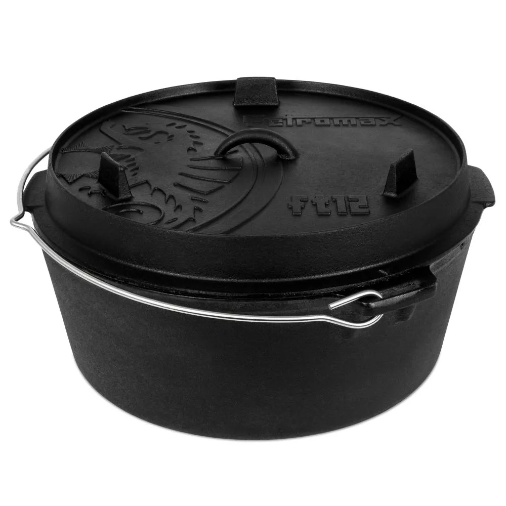 Dutch Oven Petromax Feuertopf Ft12-t Planer Boden, Gusseisentopf Ø 29,2 Cm 3 Dutch Oven Petromax Feuertopf Ft12-t Planer Boden, Gusseisentopf Ø 29,2 Cm