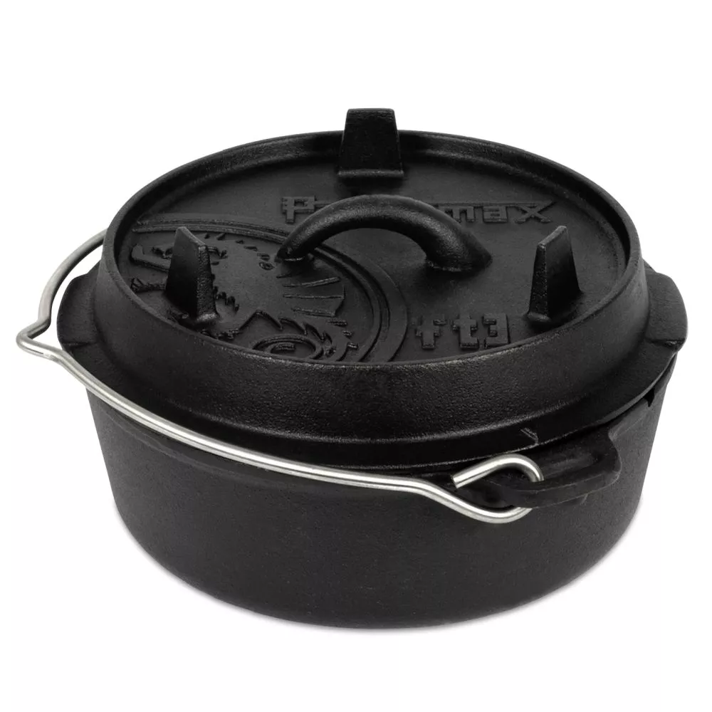 Dutch Oven Petromax Ft3-t, Gusseisentopf, Planer Boden, Ø 16 Cm 3 Dutch Oven Petromax Ft3-t, Gusseisentopf, Planer Boden, Ø 16 Cm