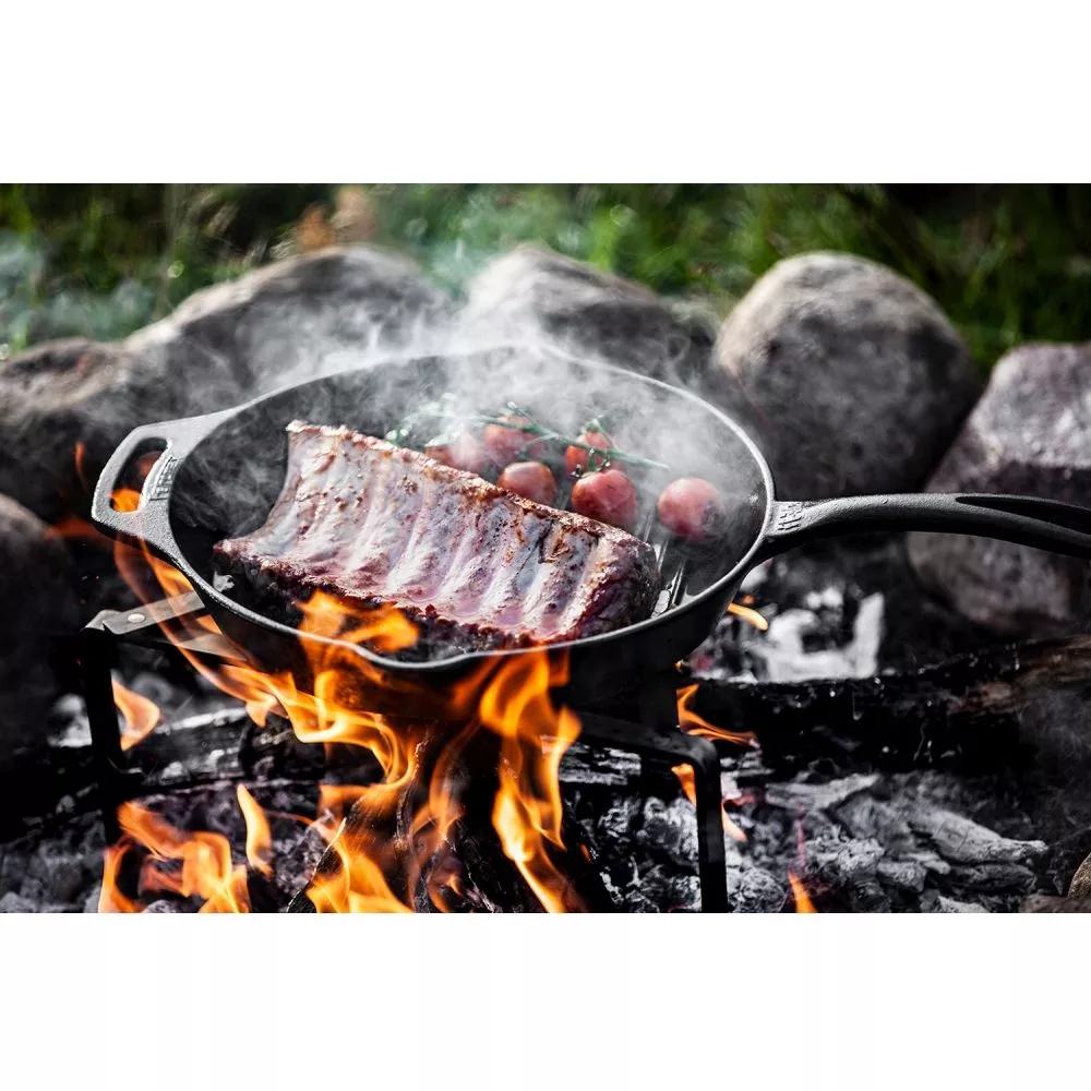 Petromax Grill-Feuerpfanne Gp30 Mit Stiel, Ø 30 Cm 7 Petromax Grill-Feuerpfanne Gp30 Mit Stiel, Ø 30 Cm – Bild 5