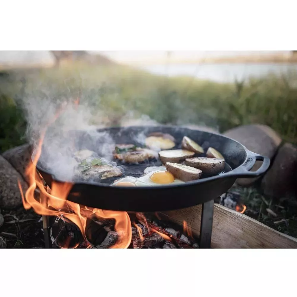 Petromax Gusseisenpfanne Mit Henkel Feuerpfanne Fp30h-t , Ø 30 Cm 5 Petromax Gusseisenpfanne Mit Henkel Feuerpfanne Fp30h-t , Ø 30 Cm – Bild 3