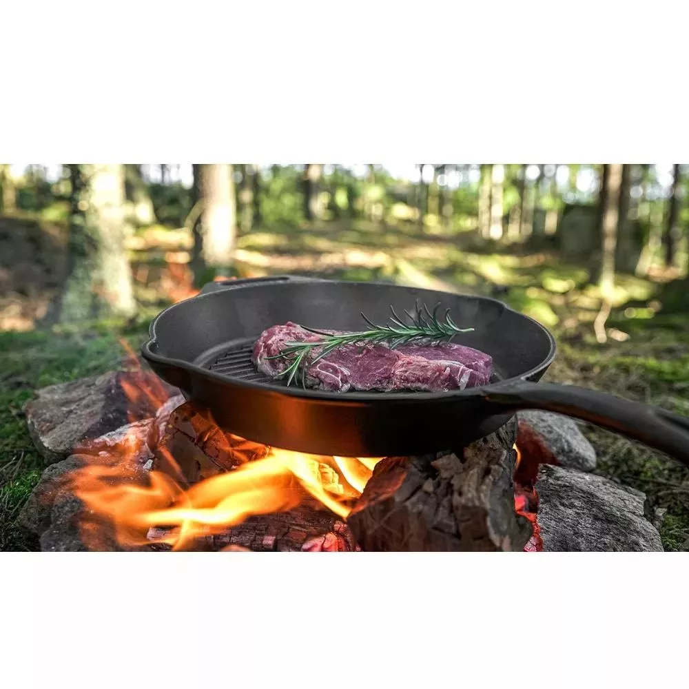 Petromax Grill-Feuerpfanne Gp35 Mit Stiel, Ø 35 Cm 5 Petromax Grill-Feuerpfanne Gp35 Mit Stiel, Ø 35 Cm – Bild 3