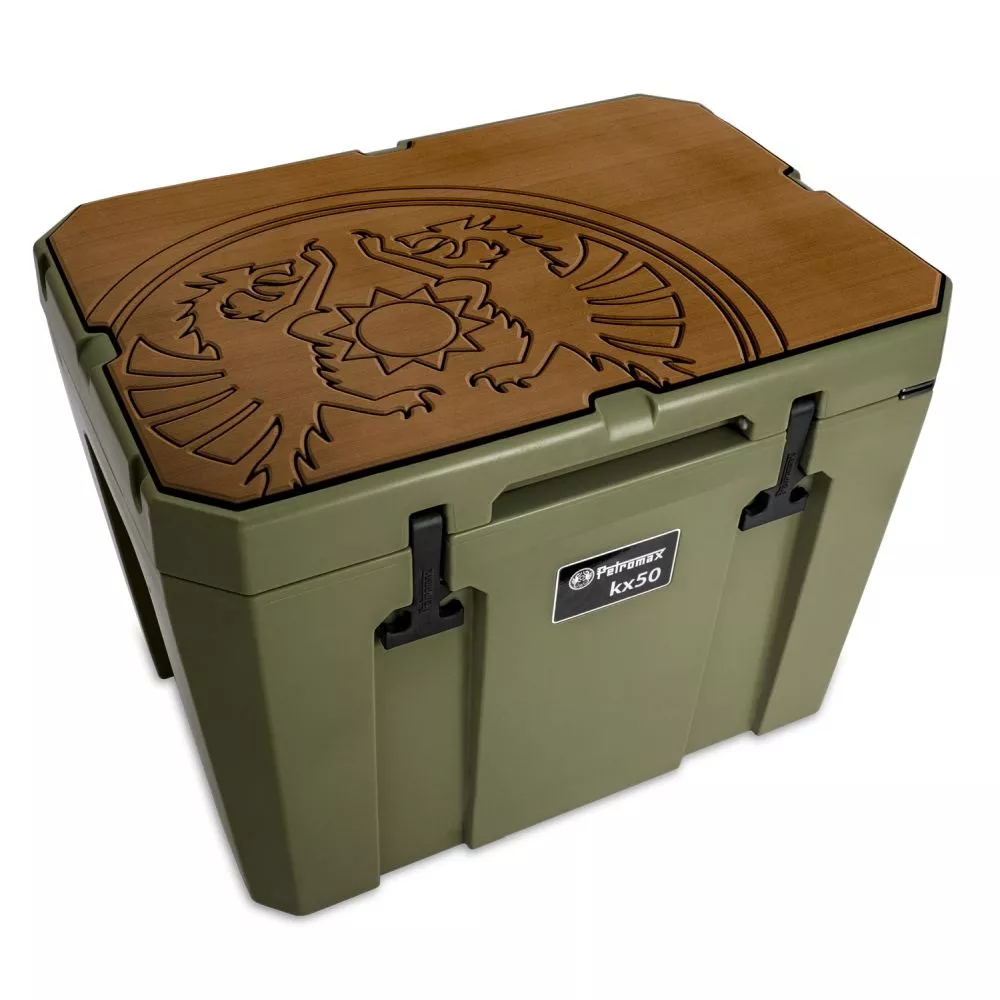 Petromax Haft-Auflage Für Kühlbox Kx50, Braun 5 Petromax Haft-Auflage Für Kühlbox Kx50, Braun – Bild 3