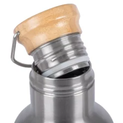 Edelstahl Petromax Isolierflasche, 1,5 Liter -Online Camping Angebote petromax isolierflasche aus edelstahl mit bambusholz schraubverschluss zubehoer 1000 2 27992