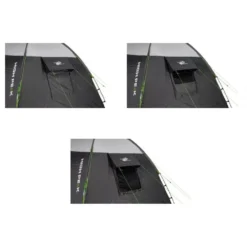 Kuppelzelt High Peak Santiago 5.0 -Online Camping Angebote regulierbare lueftung 5 personen zelt high peak santiago 5 0 familien campingzelt kuppelzelt grau gruen 1000 6 26541