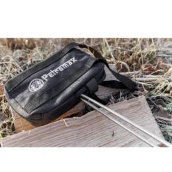 Transporttasche Für Petromax Waffeleisen Mit Kurzem Und Langem Stiel -Online Camping Angebote reissverschlusstasche zwei netzeinschubtaschen tragetasche petromax waffeleisen schwarz polyester 1000 5 25992