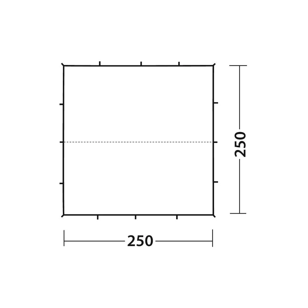 Sonnensegel Robens Route Tarp 2,5 X 2,5 M 4 Sonnensegel Robens Route Tarp 2,5 X 2,5 M – Bild 2