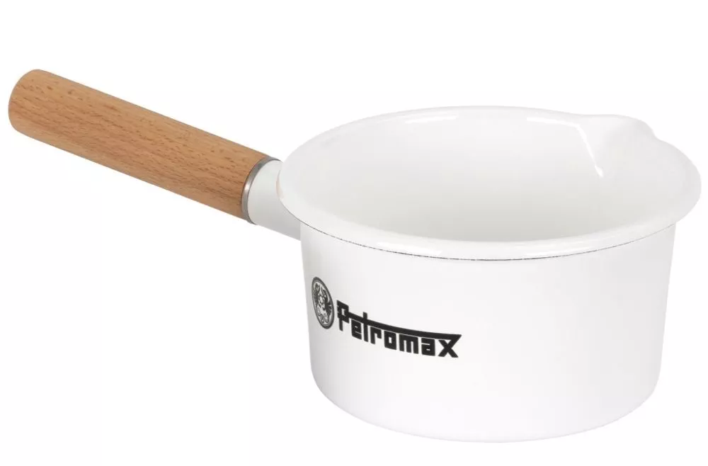 Petromax Emaille-Stieltopf, Weiss, 1 Liter 5 Petromax Emaille-Stieltopf, Weiss, 1 Liter – Bild 3