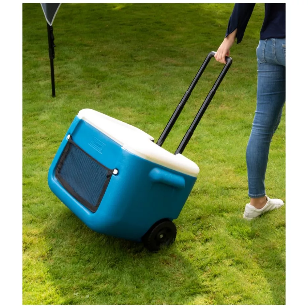 Passivkühlbox Coleman 50 QT Poly-lite Wheeled Mesh 4 Passivkühlbox Coleman 50 QT Poly-lite Wheeled Mesh – Bild 2