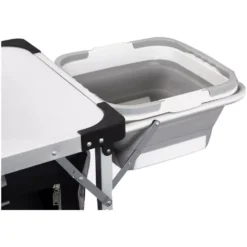 Campingküche Brunner Chuck Box NG -Online Camping Angebote schwarze outdoorkueche brunner chuck box ng camping kuechenbox kuechenschrank mit seitlichem klapprahmen fuer spuelbecken 1000 2 20431