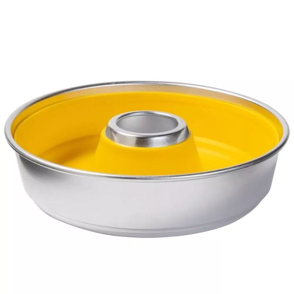 Silikonform Omnia Für Camping-Backofen, Gelb 4 Silikonform Omnia Für Camping-Backofen, Gelb – Bild 2