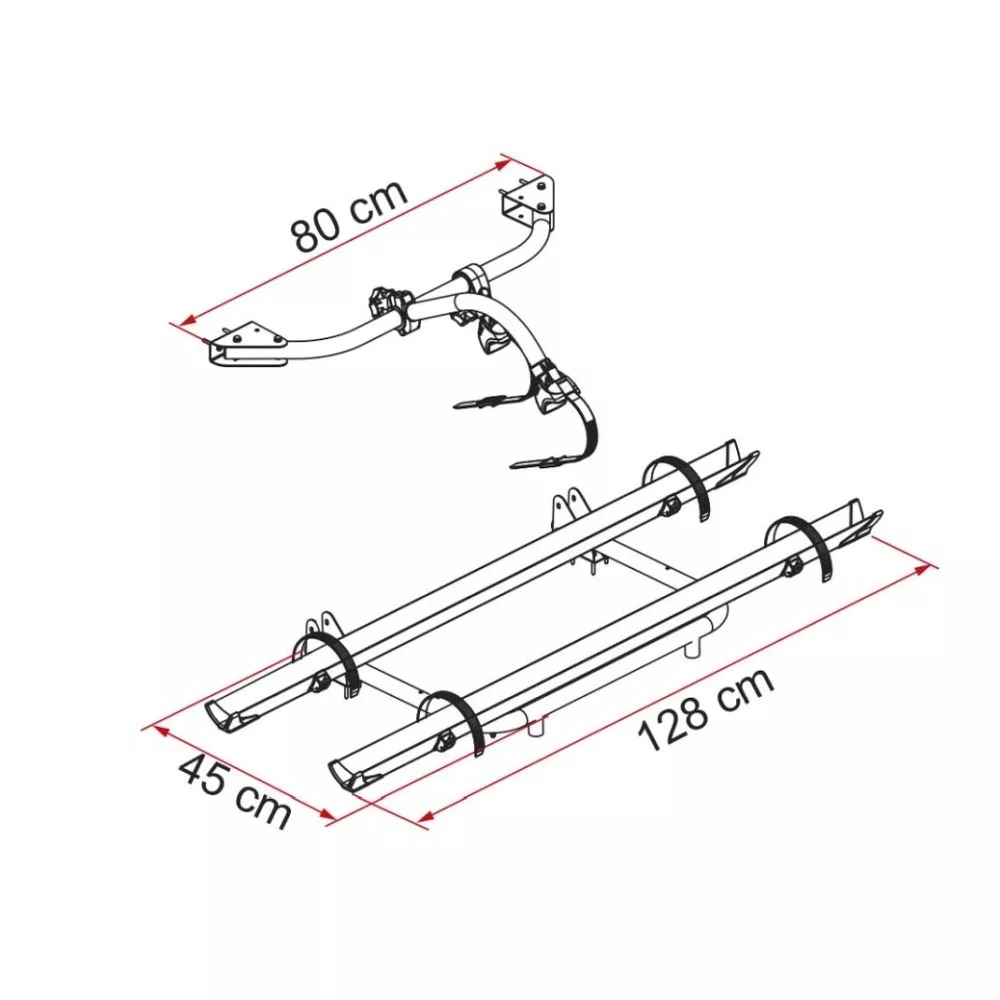 Fahrradträger, Veloträger Fiamma Carry-Bike Garage Standard 4 Fahrradträger, Veloträger Fiamma Carry-Bike Garage Standard – Bild 2