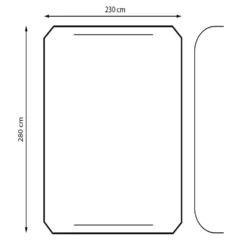 Bus- Und Auto-Heckzelt Eurotrail Cruiser Air SUV -Online Camping Angebote skizze masse groesse aufblasbares busvorzelt eurotrail cruiser air suv minivans freistehendes buszelt 1000 2 22012