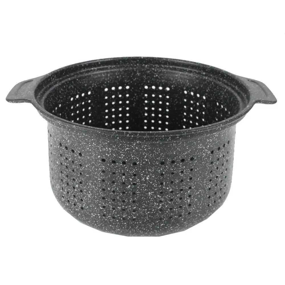 Camping-Kochgeschirr Gimex 9 Tlg. Kochtopfset Silver Ø 22 Cm Mit Induktion 5 Camping-Kochgeschirr Gimex 9 Tlg. Kochtopfset Silver Ø 22 Cm Mit Induktion – Bild 3