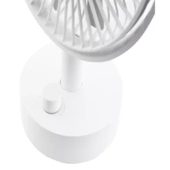 Wiederaufladbarer Camping-Ventilator Eurotrail Desktop-Oszillations Ventilator -Online Camping Angebote stufenlose einstellung eurotrail wiederaufladbarer campingventilator desktop weisser oszillationsventilator 1000 4 23738