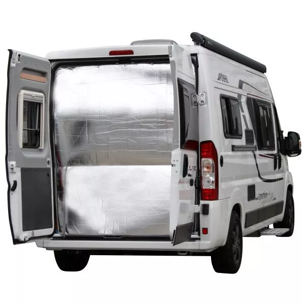 Hecktürisolierung Hindermann Kälteschutz Für Fiat Ducato, Hellgrau 5 Hecktürisolierung Hindermann Kälteschutz Für Fiat Ducato, Hellgrau – Bild 3