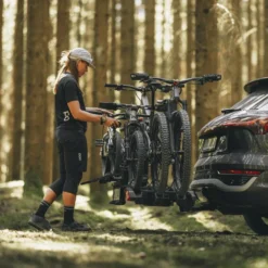 3-Bike Anhängerkupplungs-Fahrradträger Thule EasyFold 3 -Online Camping Angebote thule 3 bike kupplungfahrradtraeger easyfold3 1000 4 27778