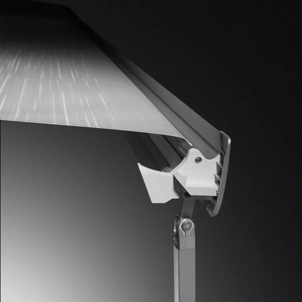 Motormarkise Thule Omnistor 8000, Tuch: Mystic-grau, Gehäuse: Weiss 10 Motormarkise Thule Omnistor 8000, Tuch: Mystic-grau, Gehäuse: Weiss – Bild 8