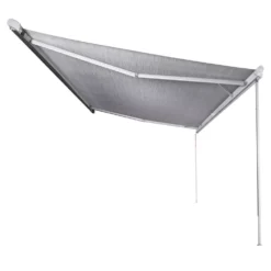 Motorisierte Dachmarkise Thule Omnistor 9200, Tuch: Mystic-grau, Gehäusefarbe: Weiss -Online Camping Angebote thule omnistor 9200 dachmarkise grosse fahrzeuge offen 1000 3 24055