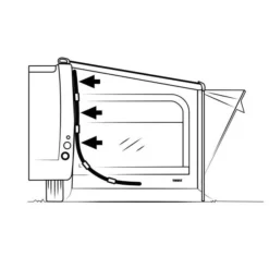 Thule QuickFit Side Tensioning Kit -Online Camping Angebote thule quickfit side tensioning kit markise 2 2 11501