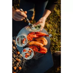 Ablagefläche Höfats Triple Tisch -Online Camping Angebote tisch triple hoefats fuer feuerschale feuerstelle campinggrill kochplatte braten kochen aus edelstahl 1000 3 22398