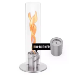 Höfats SPIN 1200 Tischfeuer, Grau -Online Camping Angebote tischfeuer hoefats spin 1200 grau inklusive bio burner betrieb mit bioethanol fluessig brennstoff 1000 5 25743