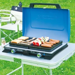 Campingkocher Mit Grillrosten Campingaz 400 SG -Online Camping Angebote tischgrill campingaz gaskocher 400 sg camping grill gasgrill 1000 2 17049