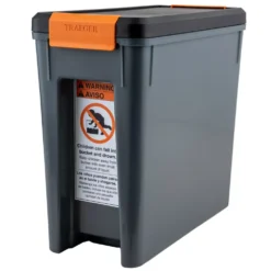 Holzpelletbehälter Traeger StayDry Pellet Bin & Lid -Online Camping Angebote traeger deckel holzpelletbehaelter staydry pellet bin grau 1000 8 24610