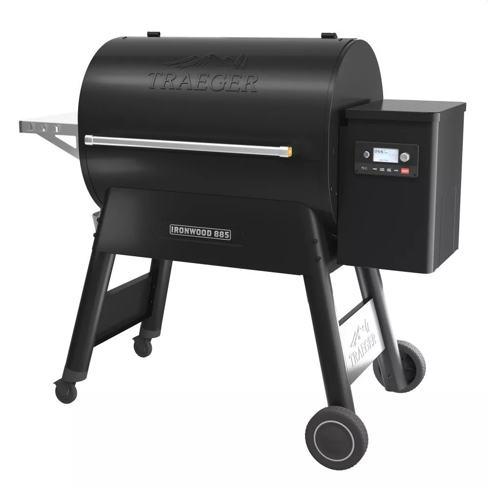 Holzpelletgrill Traeger Ironwood 885 International + Pelletsensor 3 Holzpelletgrill Traeger Ironwood 885 International + Pelletsensor