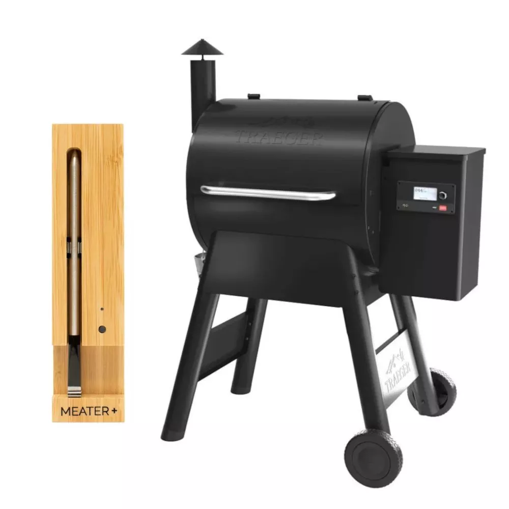 Pelletgrill Traeger PRO D2 575, Schwarz, Inklusive Meater Plus 3 Pelletgrill Traeger PRO D2 575, Schwarz, Inklusive Meater Plus