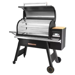 Pelletgrill Traeger Timberline 1300, Schwarz | Ausstellungsstück -Online Camping Angebote traeger timberline 1300 pellet smoker pelletgrill schwarz innenraum 1000 2 28680